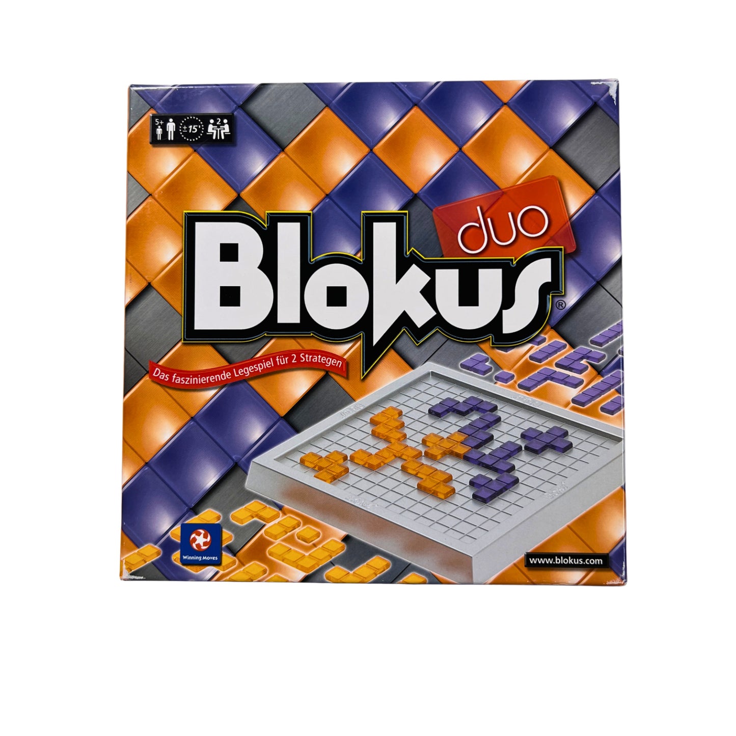 Blokus Duo Winning Moves Ab 5 Jahre Für 2 Spieler – SKU A13924 – Gesellschaftsspiel gebraucht kaufen bei Brettspielimperium