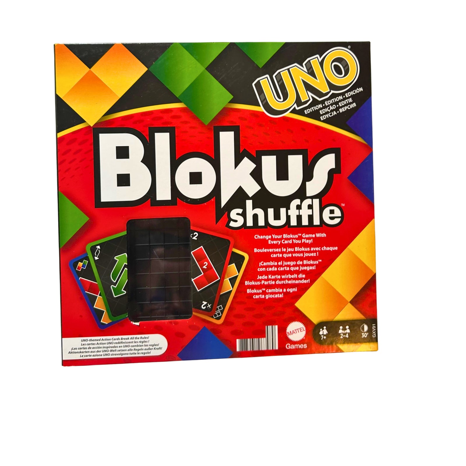 Blokus Shuffle UNO Edition Mattel – SKU A9746 – Kartenspiel gebraucht kaufen bei Brettspielimperium