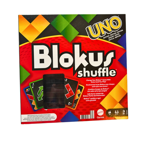 Blokus Shuffle UNO Edition Mattel   Vollständig Karten Neu - Ansicht 1