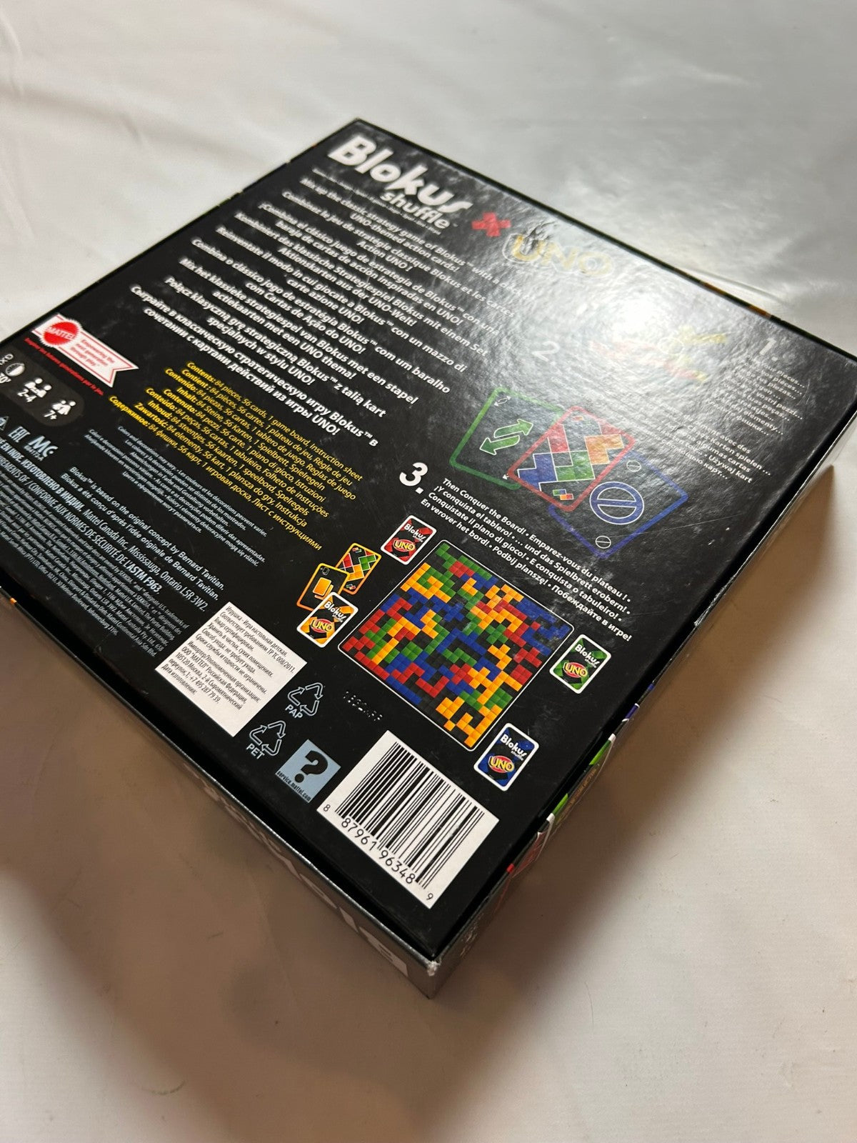 Blokus Shuffle UNO Edition Mattel   Vollständig Karten Neu - Ansicht 11