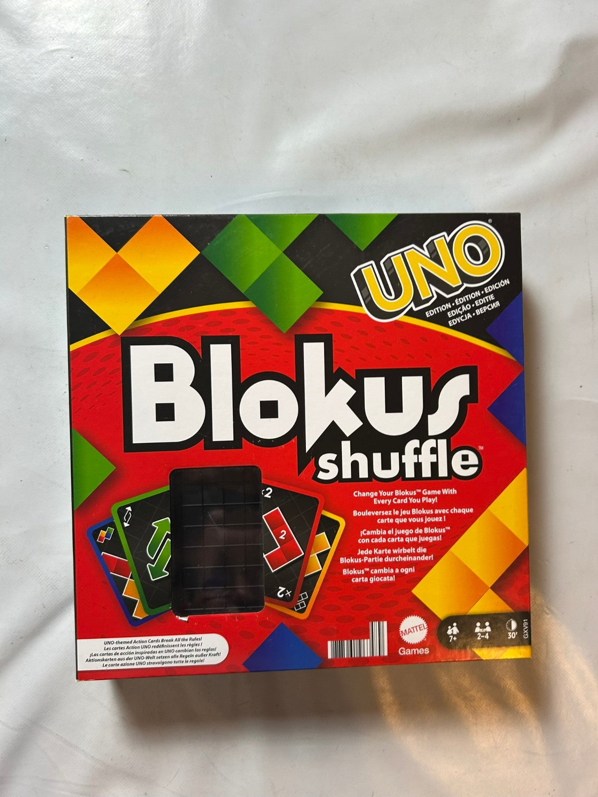 Blokus Shuffle UNO Edition Mattel   Vollständig Karten Neu - Ansicht 2