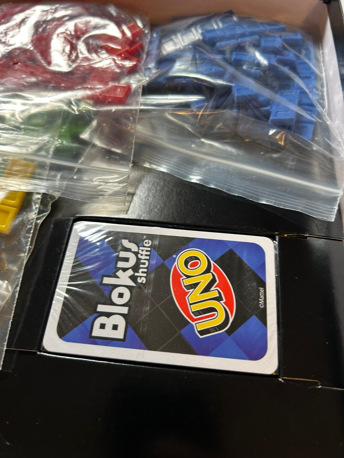 Blokus Shuffle UNO Edition Mattel   Vollständig Karten Neu - Ansicht 7