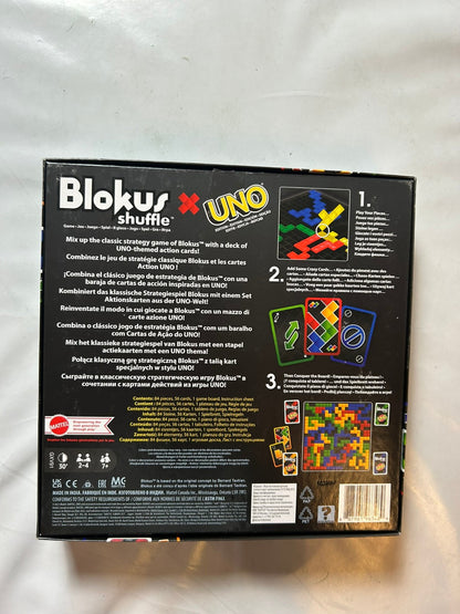 Blokus Shuffle UNO Edition Mattel   Vollständig Karten Neu - Ansicht 9