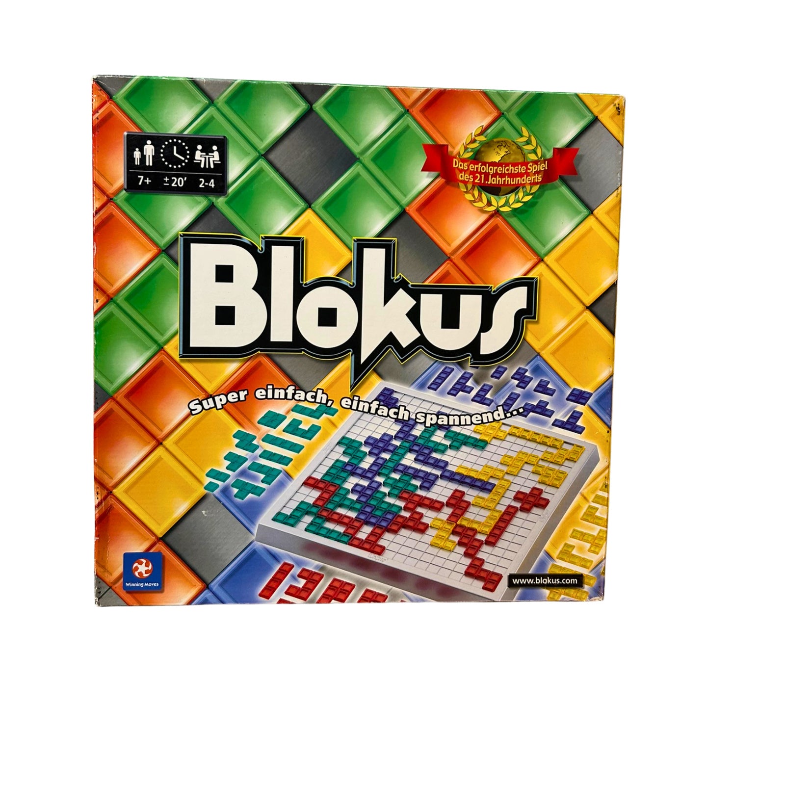 BLOKUS - Winning Moves 2008 – SKU A8394 – Gesellschaftsspiel gebraucht kaufen bei Brettspielimperium