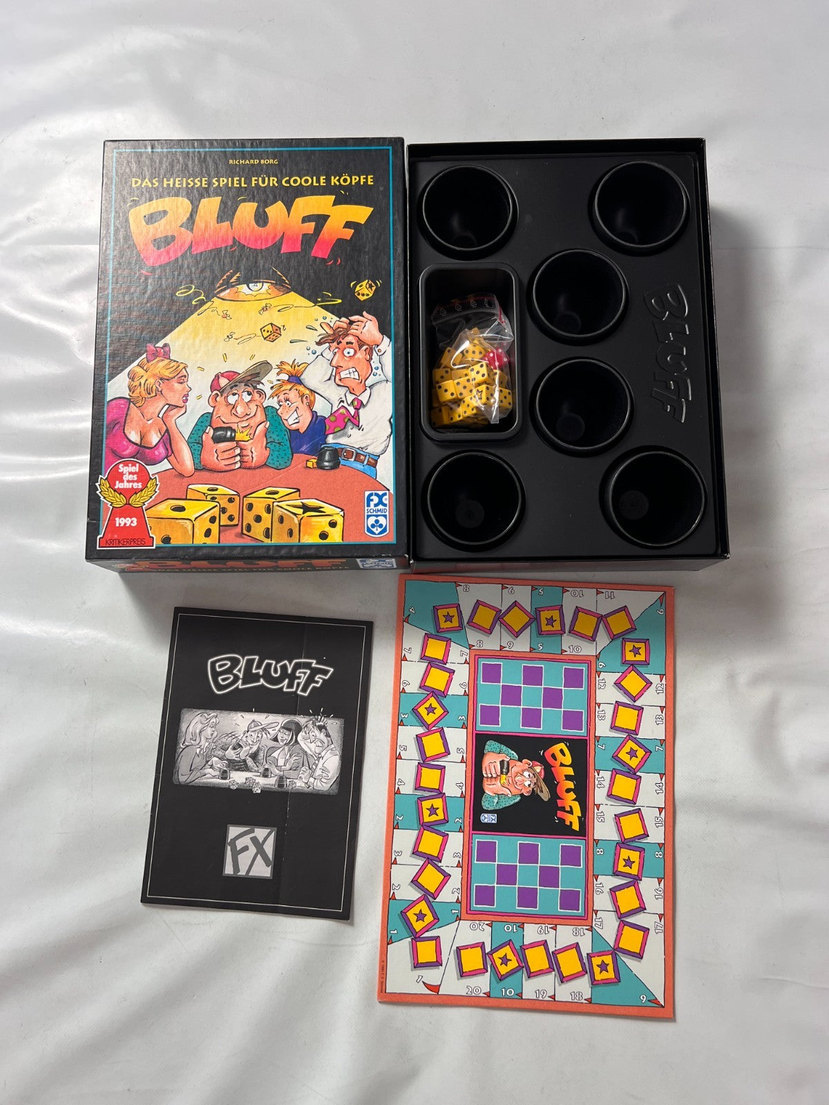 Bluff, Das heiße Spiel für coole Köpfe, 12+, FX Schmid - Vollständig - Ansicht 2