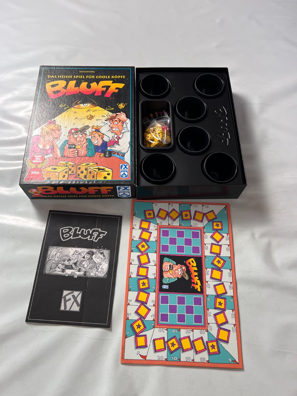 Bluff, Das heiße Spiel für coole Köpfe, 12+, FX Schmid - Vollständig - Ansicht 3