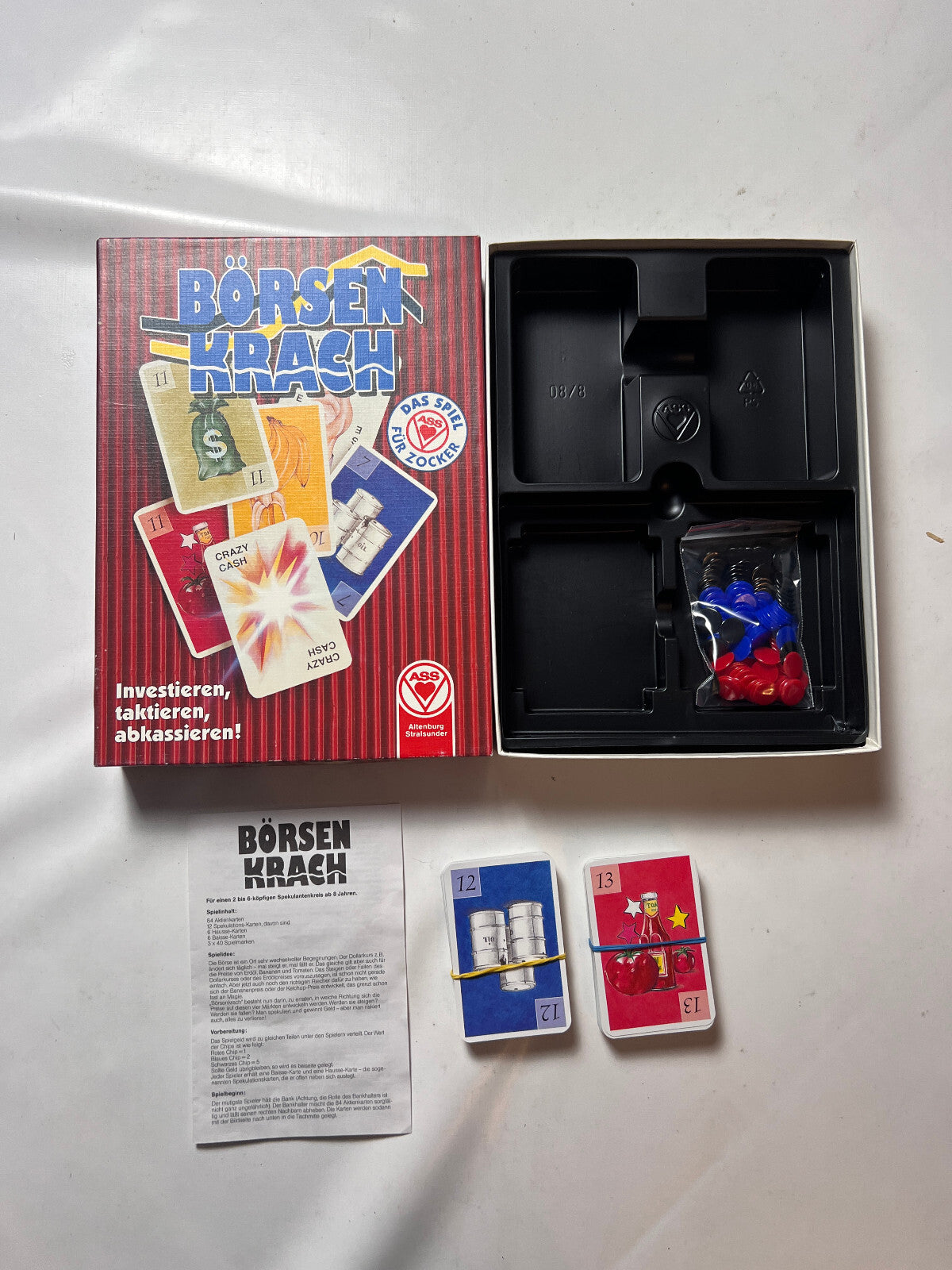 Börsen Krach Karten Das Spiel für Zocker - Ass - Vollständig - Ansicht 2