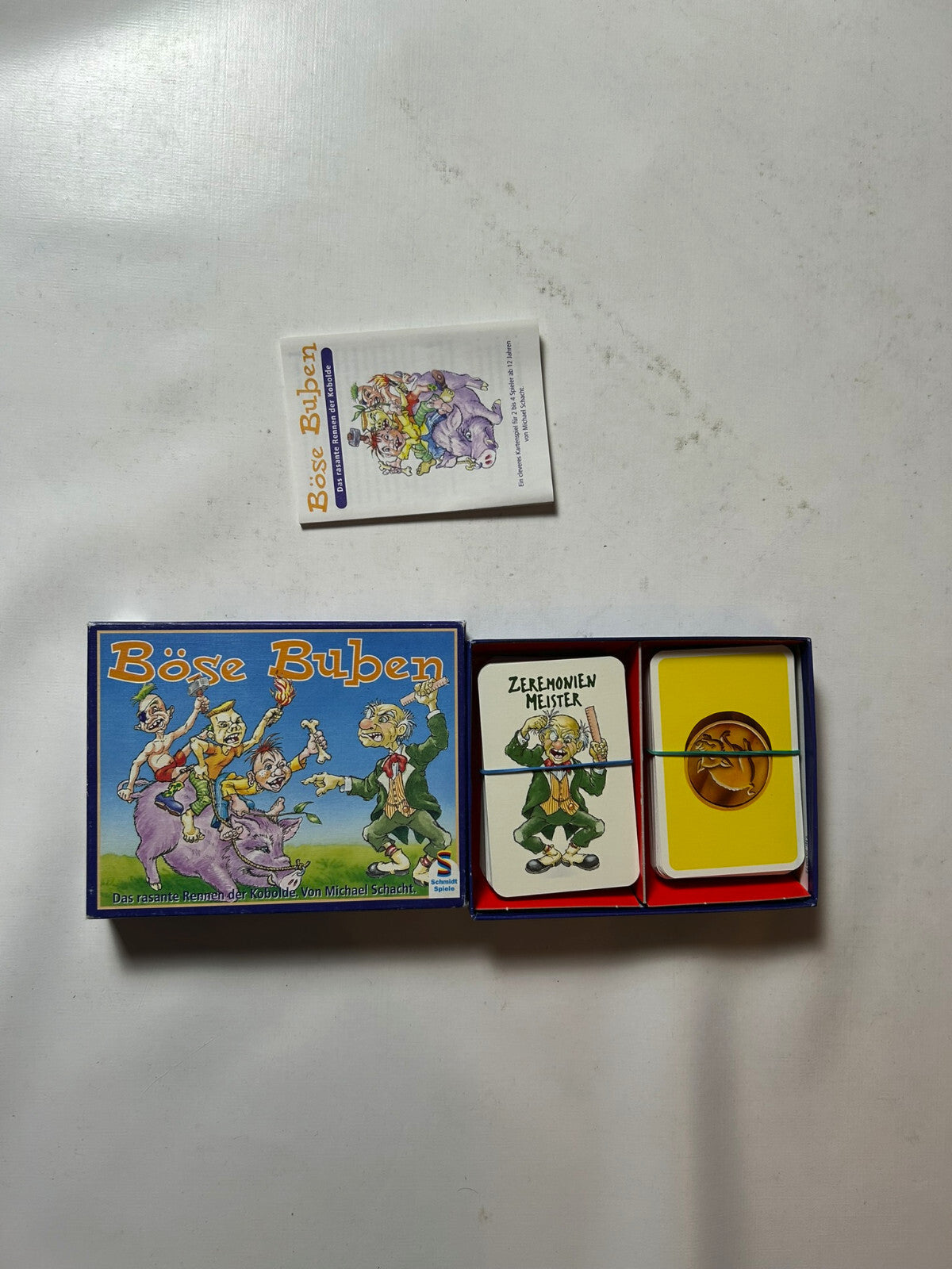 BÖSE BUBEN Spiel SCHMIDT SPIELE 2000 Gesellschaftsspiel - Vollständig - Ansicht 4