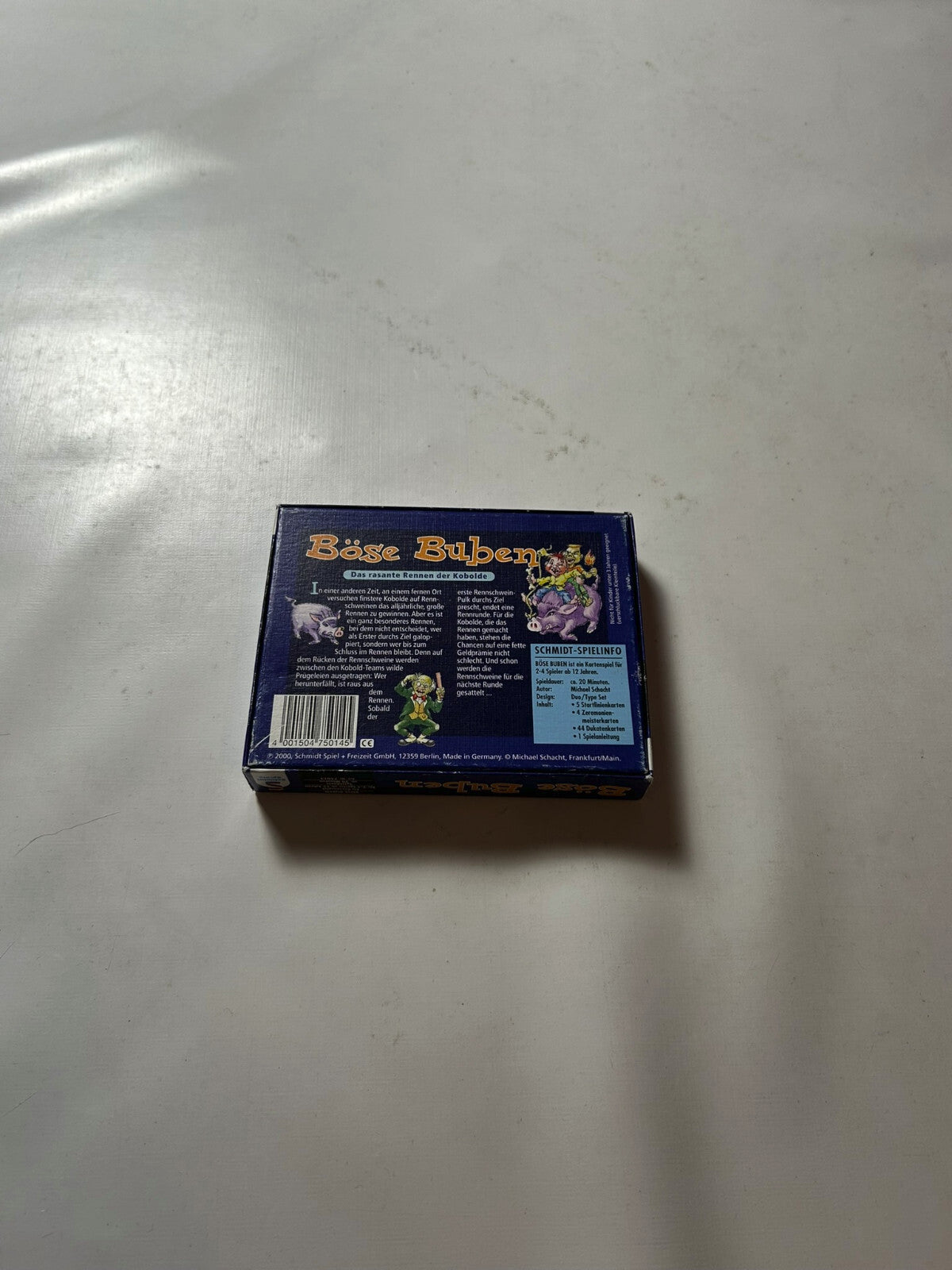 BÖSE BUBEN Spiel SCHMIDT SPIELE 2000 Gesellschaftsspiel - Vollständig - Ansicht 7