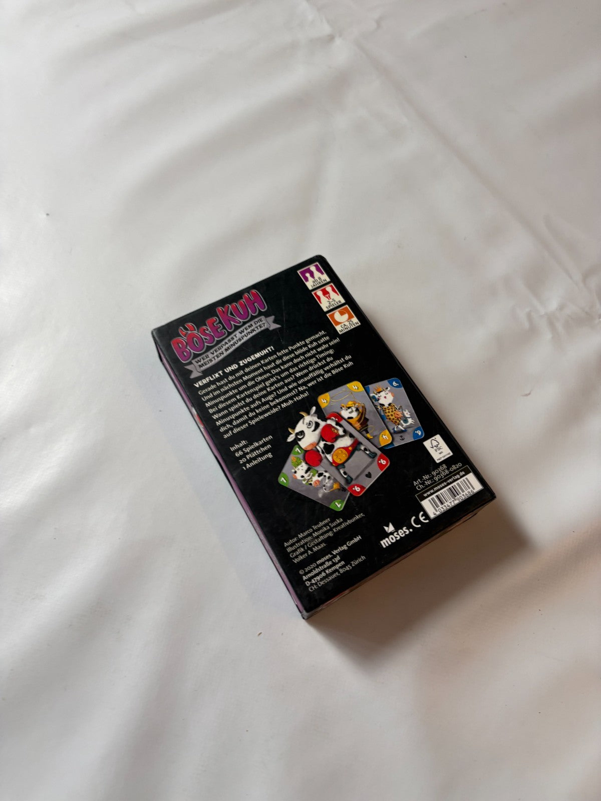 Böse Kuh: Wer Verpasst Wem - Kartenspiel - Moses Verlag - Vollständig - Ansicht 11