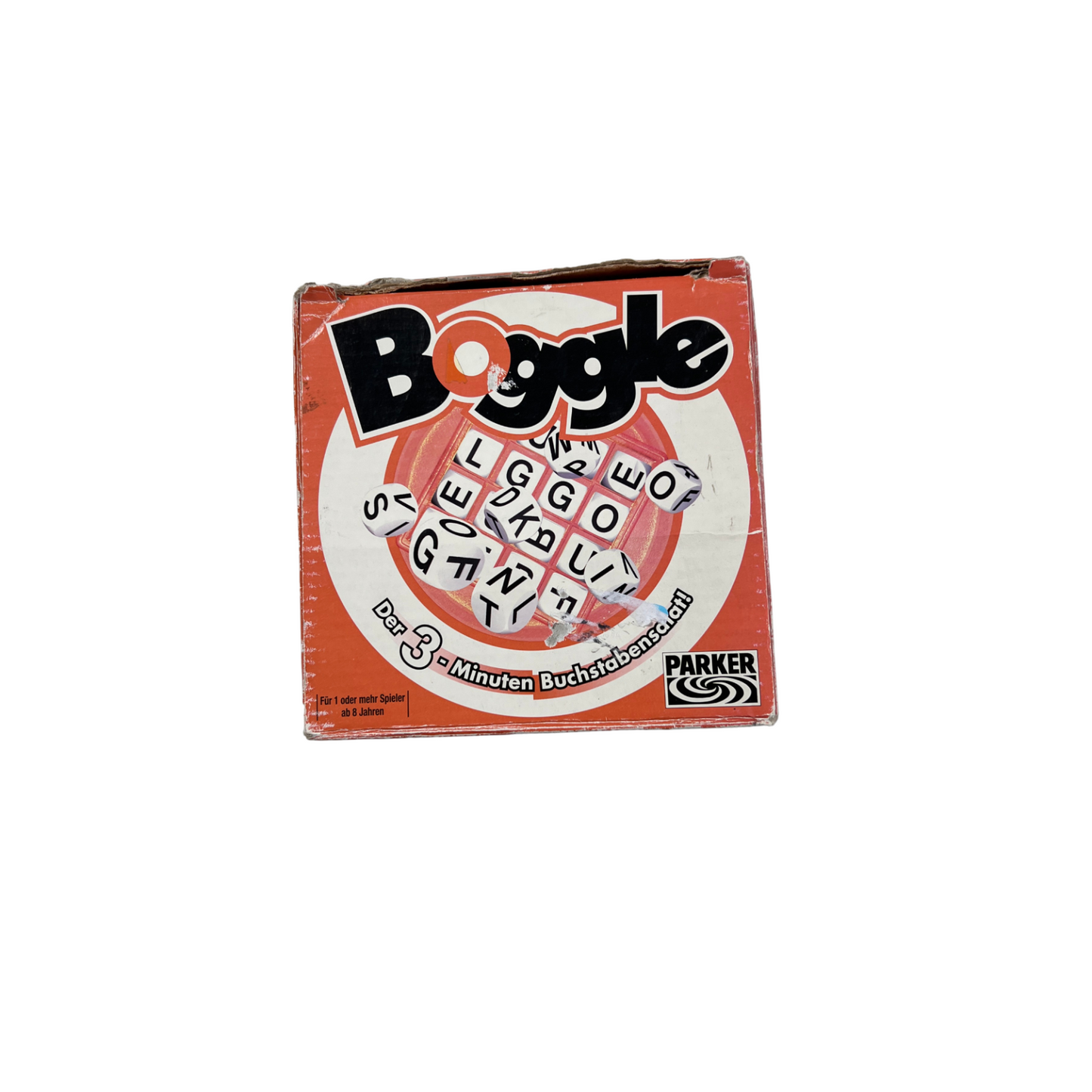 Boggle Kreuz und Quer durchs Wort Gewirr  Hasbro  Deutsche 2003  Vollständig - Ansicht 1
