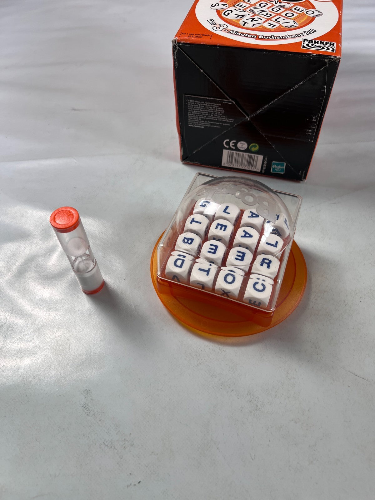 Boggle Kreuz und Quer durchs Wort Gewirr  Hasbro  Deutsche 2003  Vollständig - Ansicht 3