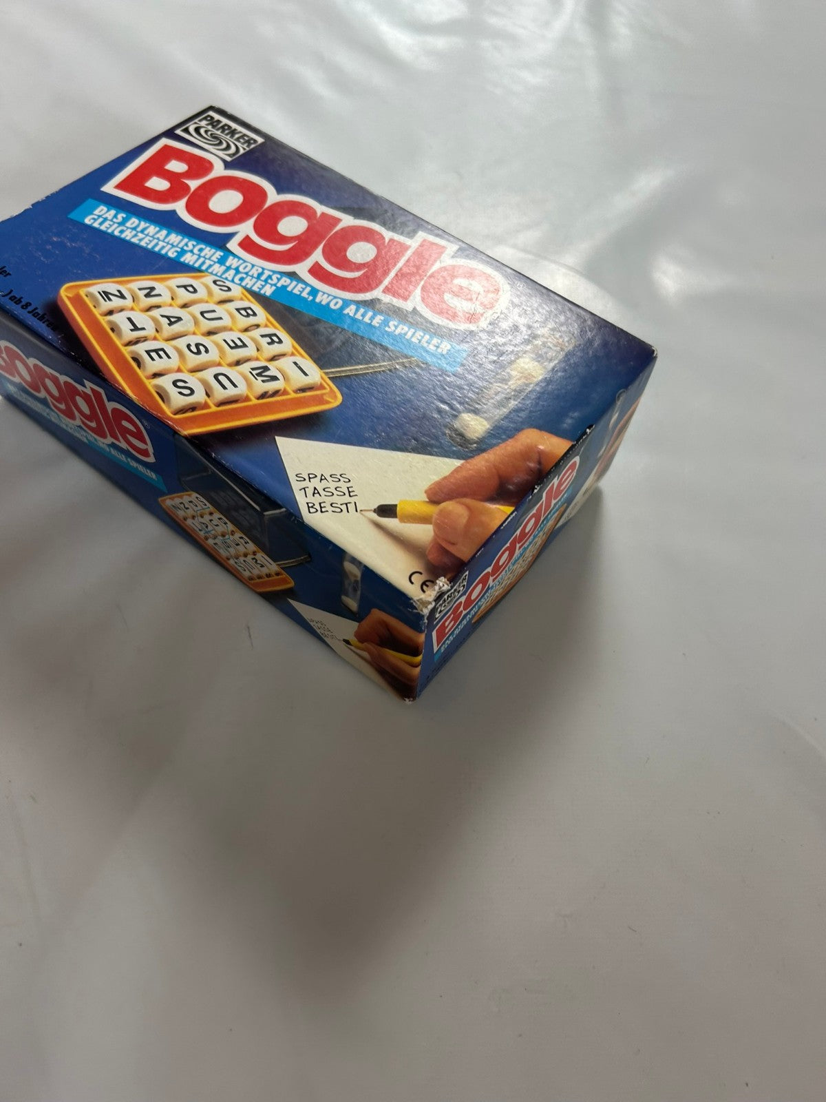 Boggle Kreuz und Quer durchs Wort Gewirr  PARKER  Deutsche 1985  Vollständig - Ansicht 4