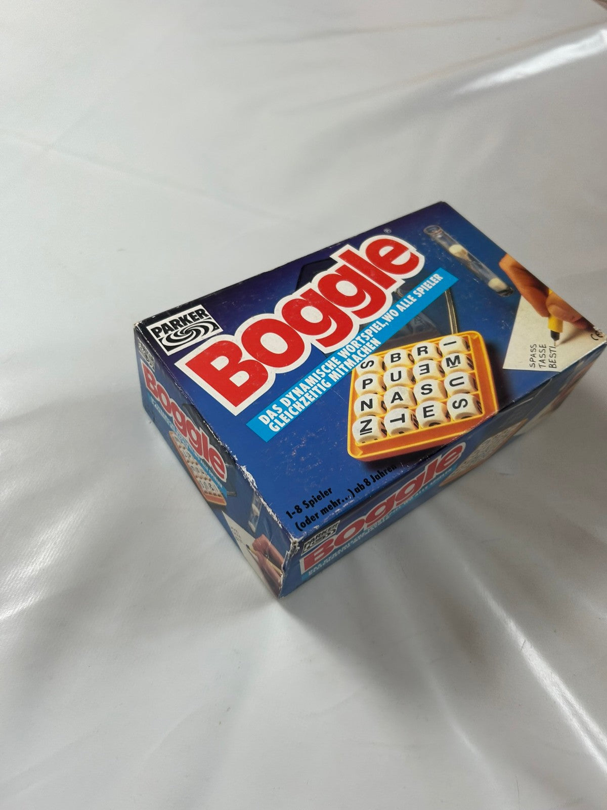 Boggle Kreuz und Quer durchs Wort Gewirr  PARKER  Deutsche 1985  Vollständig - Ansicht 5