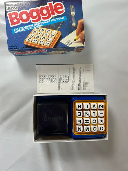 Boggle Kreuz und Quer durchs Wort Gewirr  PARKER  Deutsche 1985  Vollständig - Ansicht 6