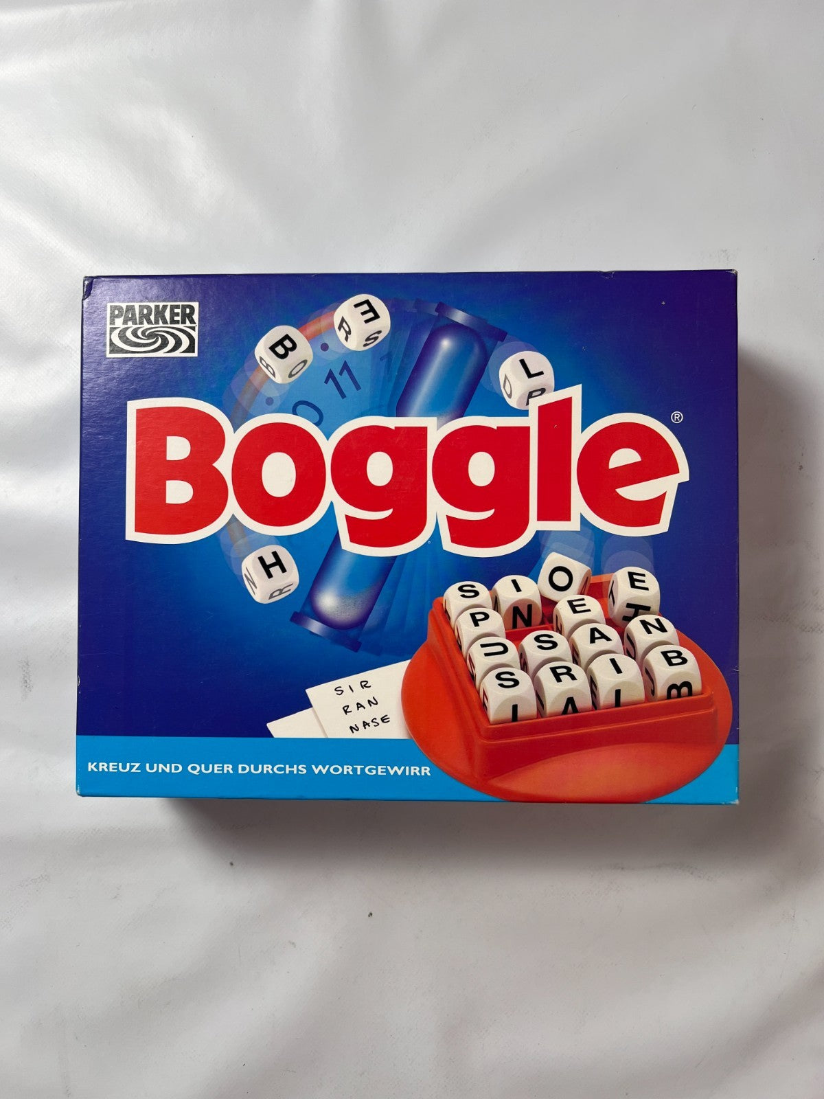 Boggle Kreuz und Quer durchs Wort Gewirr - PARKER  Deutsche 1994 - Vollständig - Ansicht 4