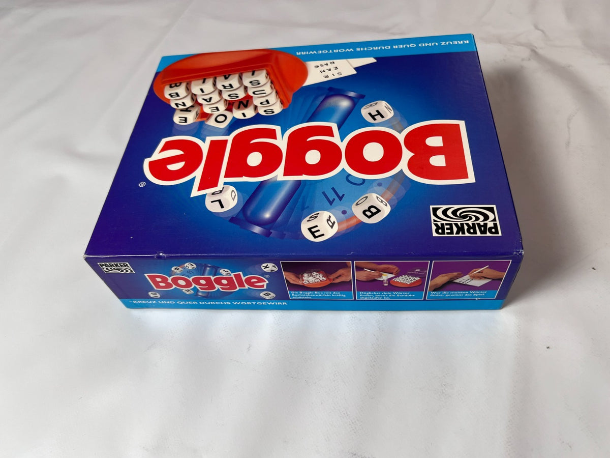 Boggle Kreuz und Quer durchs Wort Gewirr - PARKER  Deutsche 1994 - Vollständig - Ansicht 6