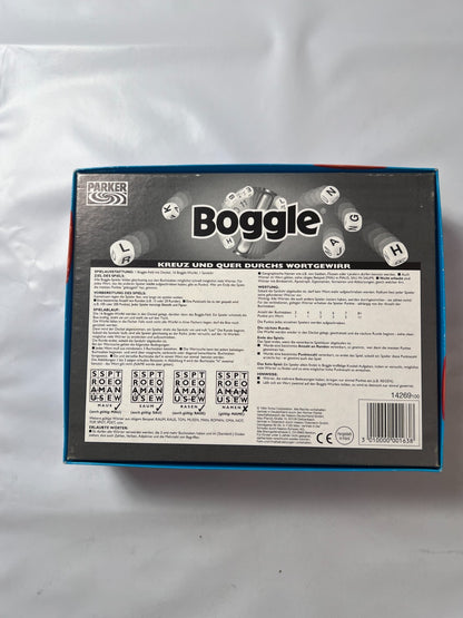 Boggle Kreuz und Quer durchs Wort Gewirr - PARKER  Deutsche 1994 - Vollständig - Ansicht 9
