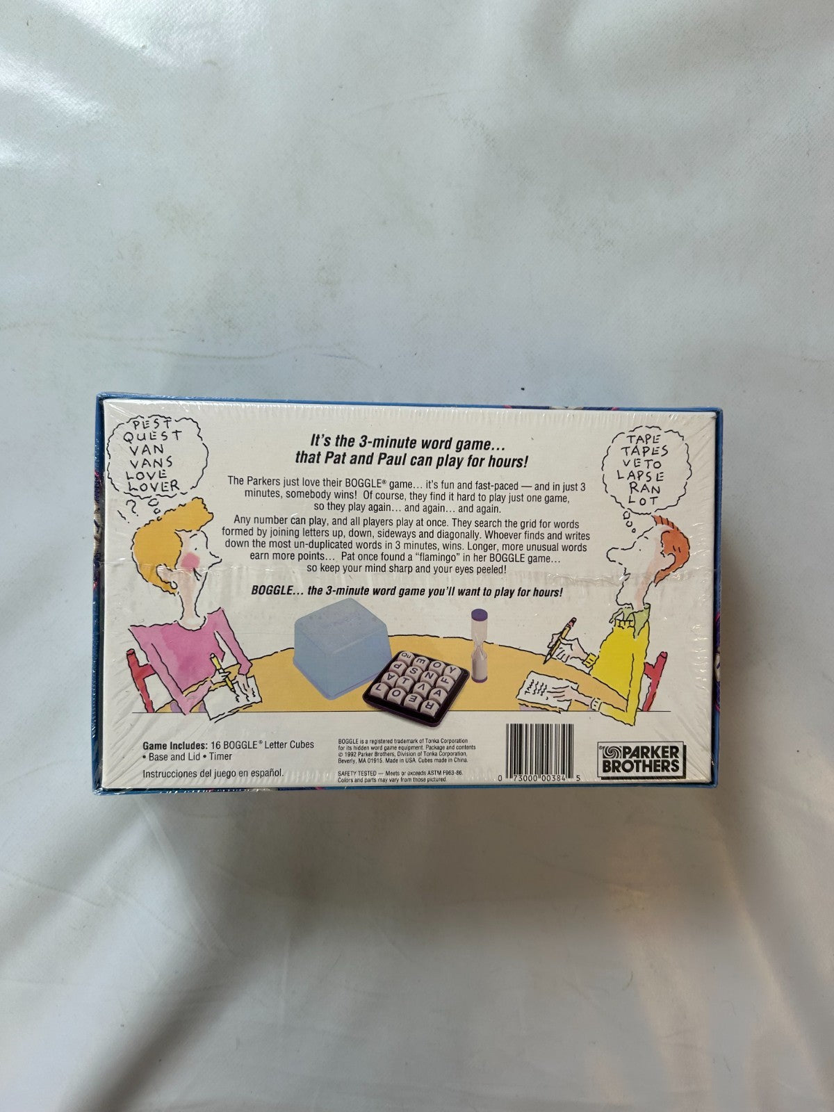 Boggle von Parker Original von 1992 Knobelspiel Englisch  NEU in Folie - Ansicht 6