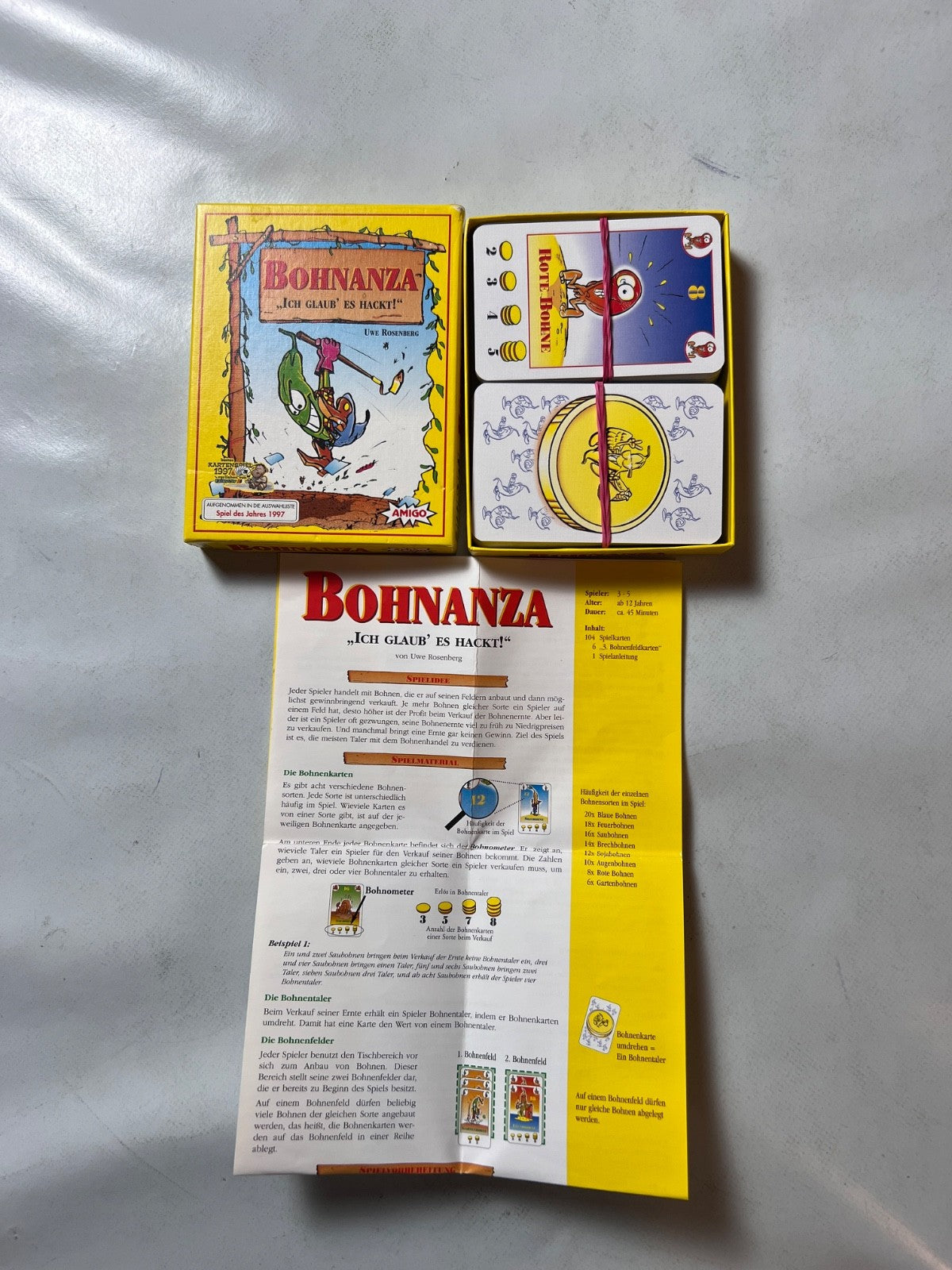 Bohnanza "ich glaub´es hackt!" Amigo Spiele 7900 - Vollständig - Ansicht 3