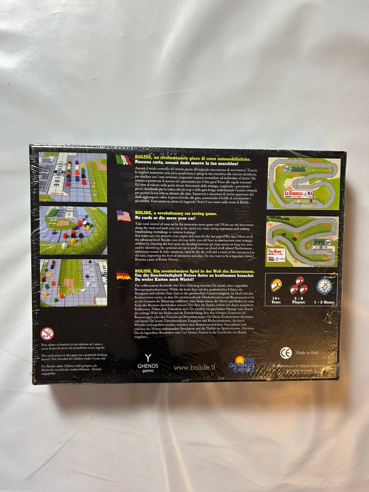 Bolide  Autorennen Ghenos Games Rio Grande Games 2005  Neu in Folie - Ansicht 7