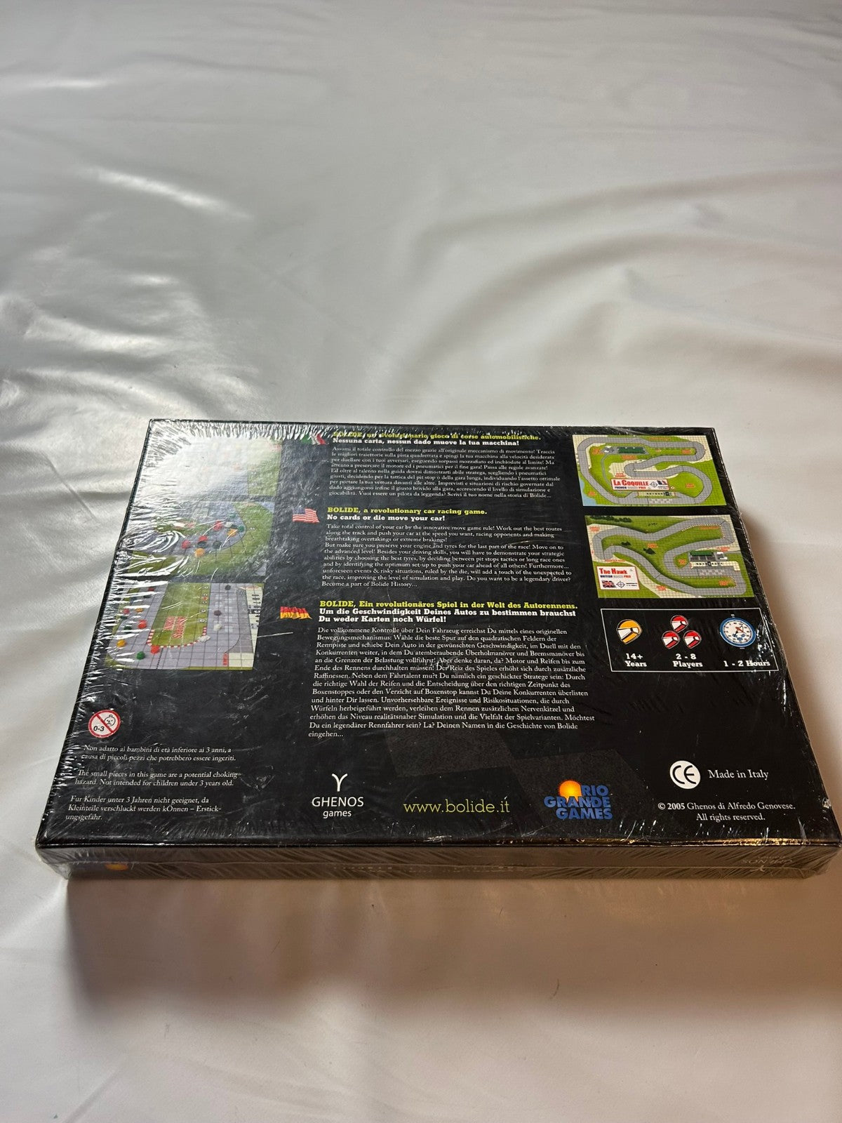 Bolide  Autorennen Ghenos Games Rio Grande Games 2005  Neu in Folie - Ansicht 8