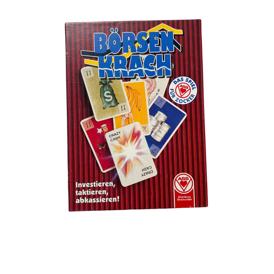 Börsen Krach Karten Das Spiel für Zocker - Ass – SKU A5821 – Kartenspiel gebraucht kaufen bei Brettspielimperium