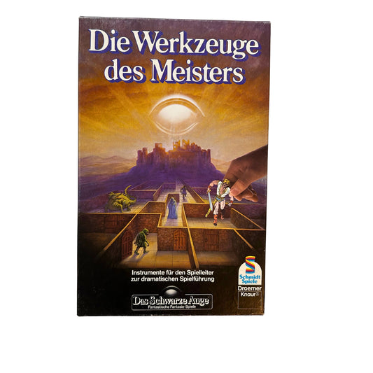 Box Das Schwarze Auge die Werkzeuge des Meisters- – SKU A11852 – Rollenspiel-Buch gebraucht kaufen bei Brettspielimperium