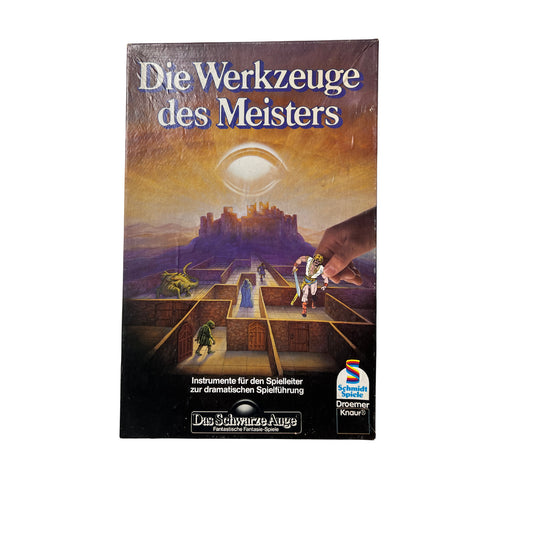 Box Das Schwarze Auge die Werkzeuge des Meisters- – SKU A5774 – Rollenspiel-Buch gebraucht kaufen bei Brettspielimperium