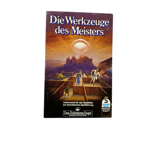 Box Das Schwarze Auge die Werkzeuge des Meisters- – SKU A7317 – Rollenspiel-Buch gebraucht kaufen bei Brettspielimperium