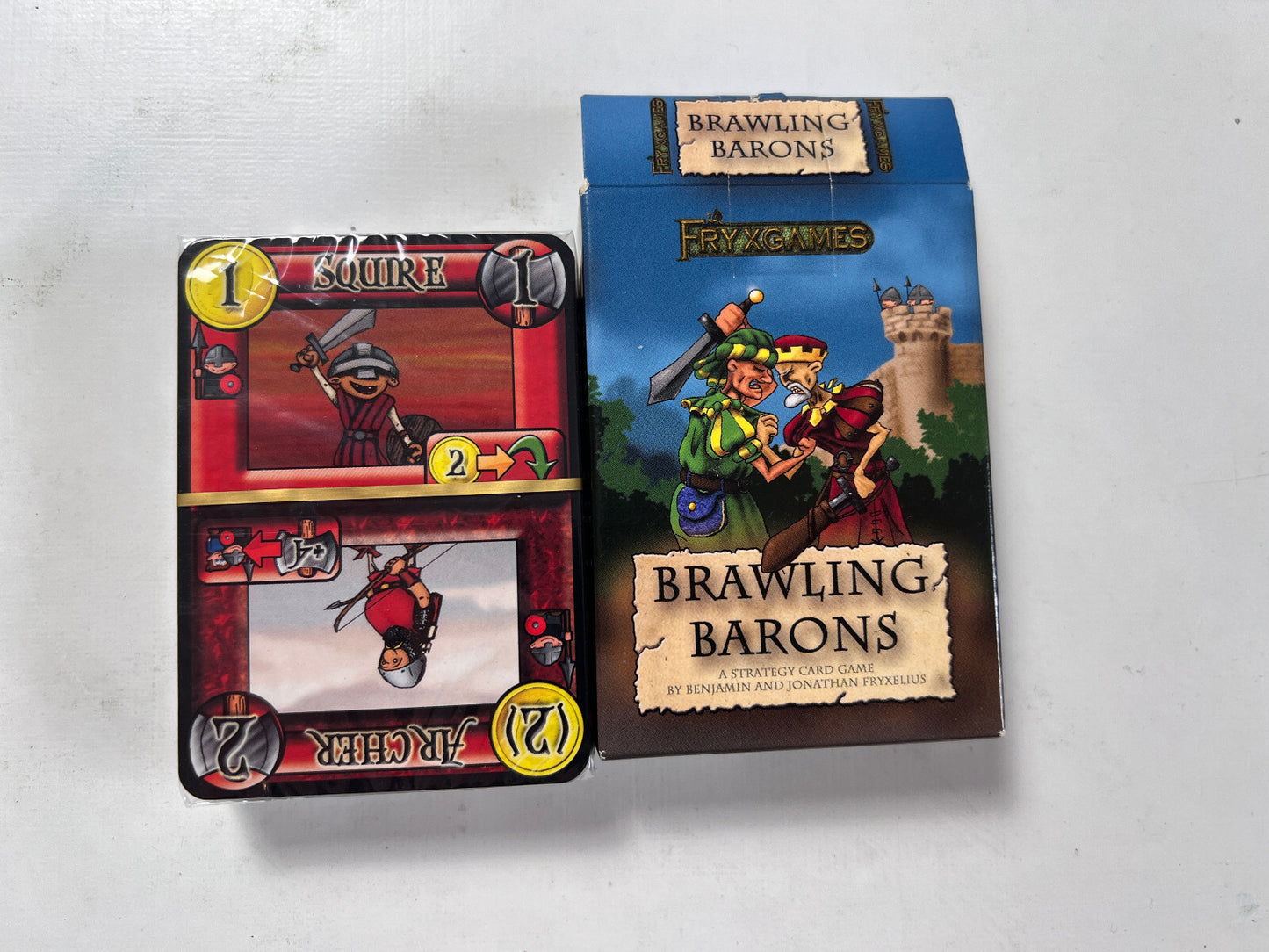 BRAWLING BARONS Kartenspiel - Englisch - NEU in FOLIE - Ansicht 2