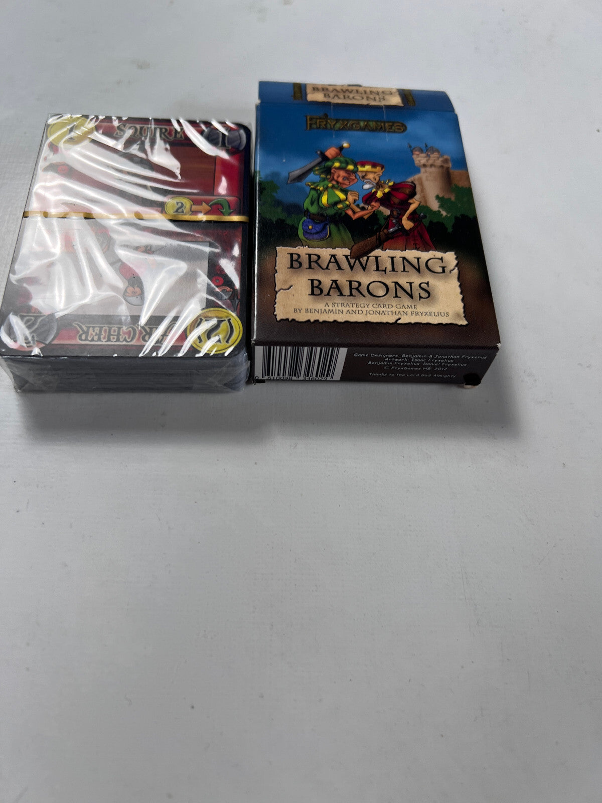 BRAWLING BARONS Kartenspiel - Englisch - NEU in FOLIE - Ansicht 3