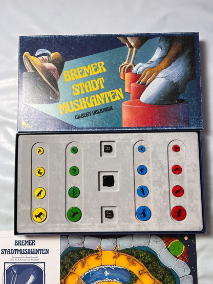 Bremer Stadtmusikanten franckh Vintage Brettspiel vollständig - Ansicht 3