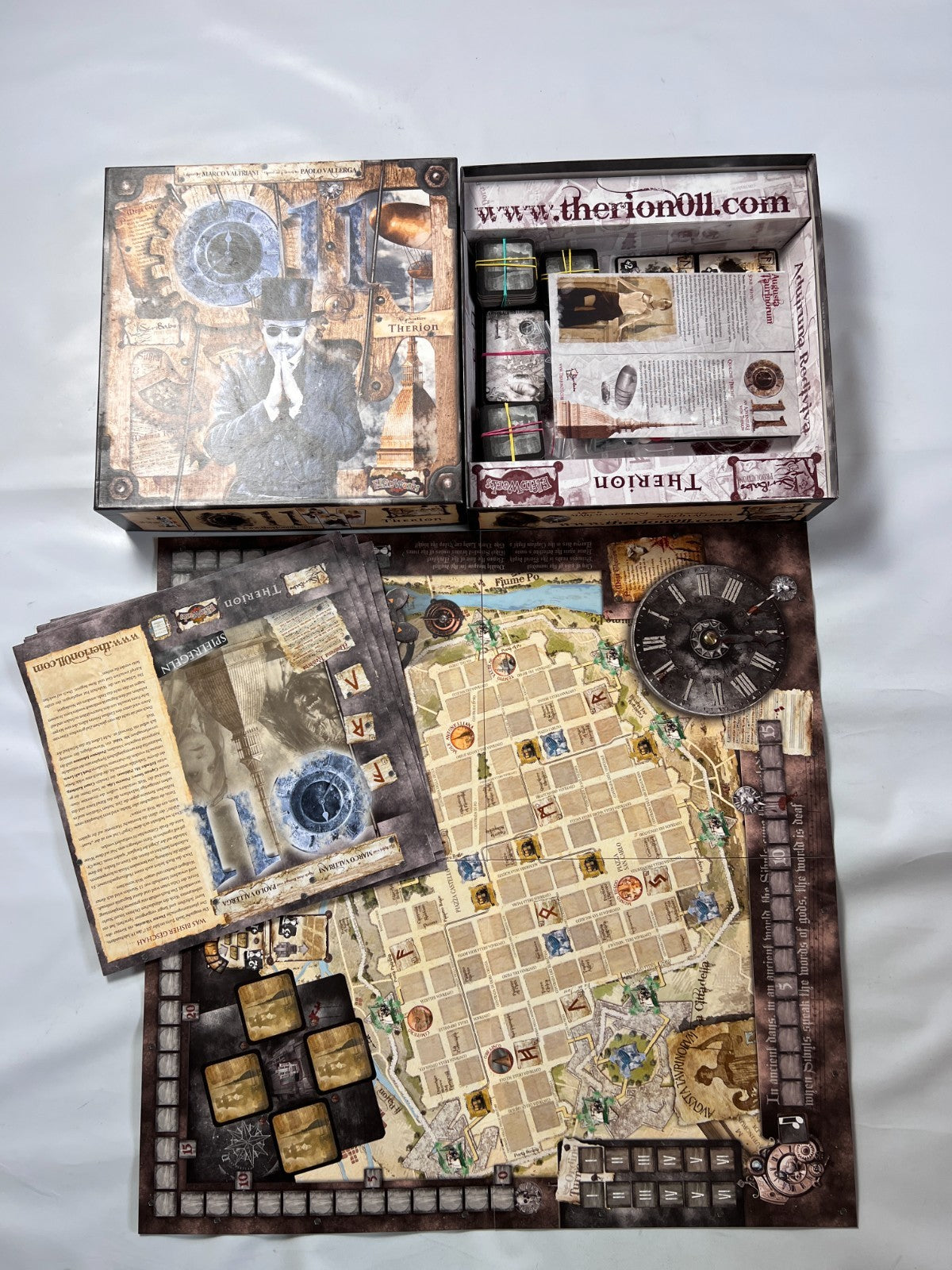 Brettspiel "011: An Adventure with Therion" Heidelberger Spiele  Vollständig - Ansicht 2