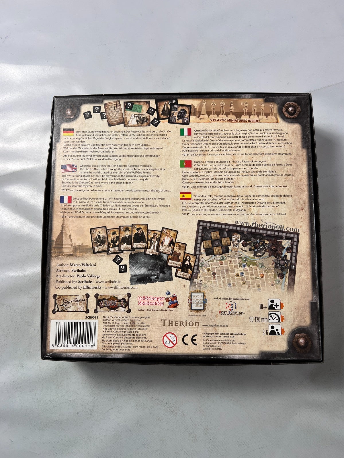 Brettspiel "011: An Adventure with Therion" Heidelberger Spiele  Vollständig - Ansicht 9