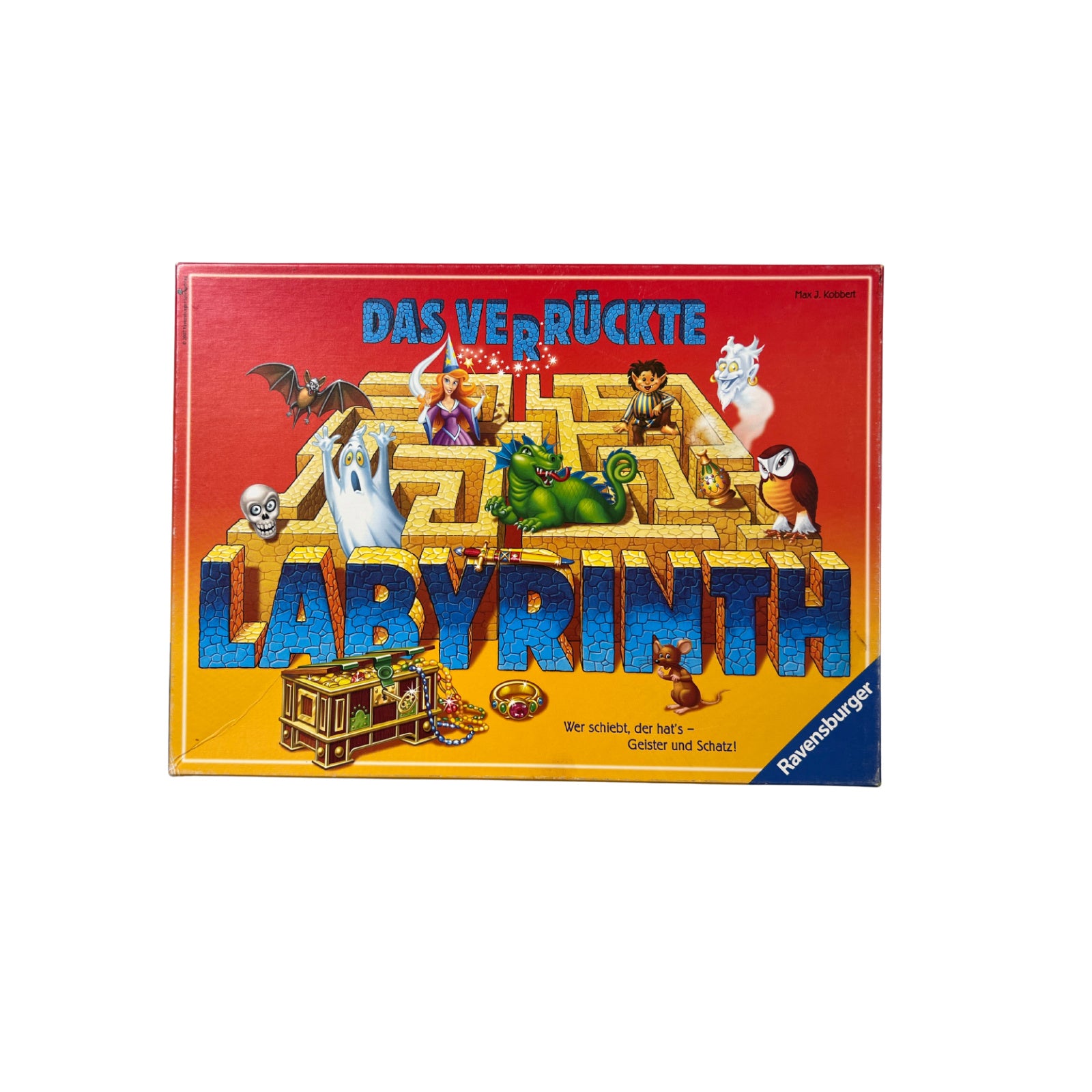 Brettspiel - Das verrückte Labyrinth - Ravensburger 2007 – SKU A13513 – Gesellschaftsspiel gebraucht kaufen bei Brettspielimperium