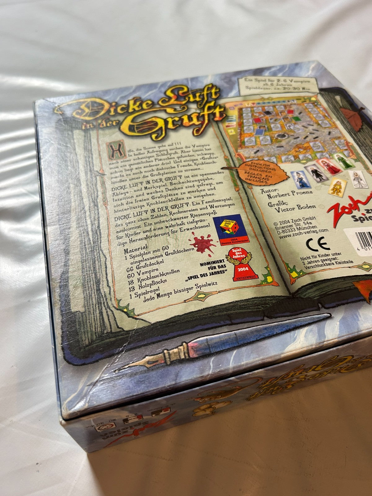 Brettspiel  Dicke Luft in der Gruft  Zoch  2004  Vollständig - Ansicht 13