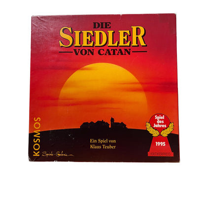 Brettspiel Die Siedler von Catan Kosmos 1995 Holz – SKU A13939 – Gesellschaftsspiel gebraucht kaufen bei Brettspielimperium
