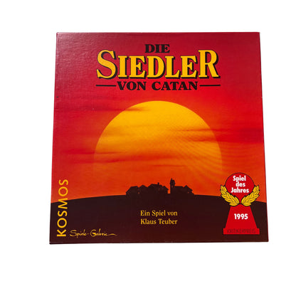 Brettspiel Die Siedler von Catan Kosmos 1995 Holz – SKU A14492 – Gesellschaftsspiel gebraucht kaufen bei Brettspielimperium
