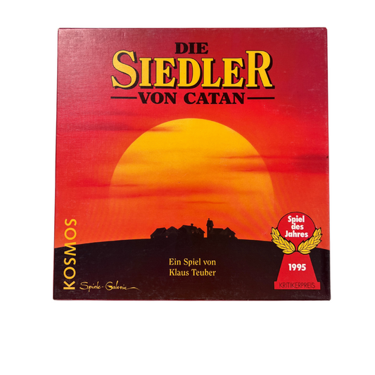 Brettspiel Die Siedler von Catan  Kosmos 1995  Holz  vollständig - Ansicht 1