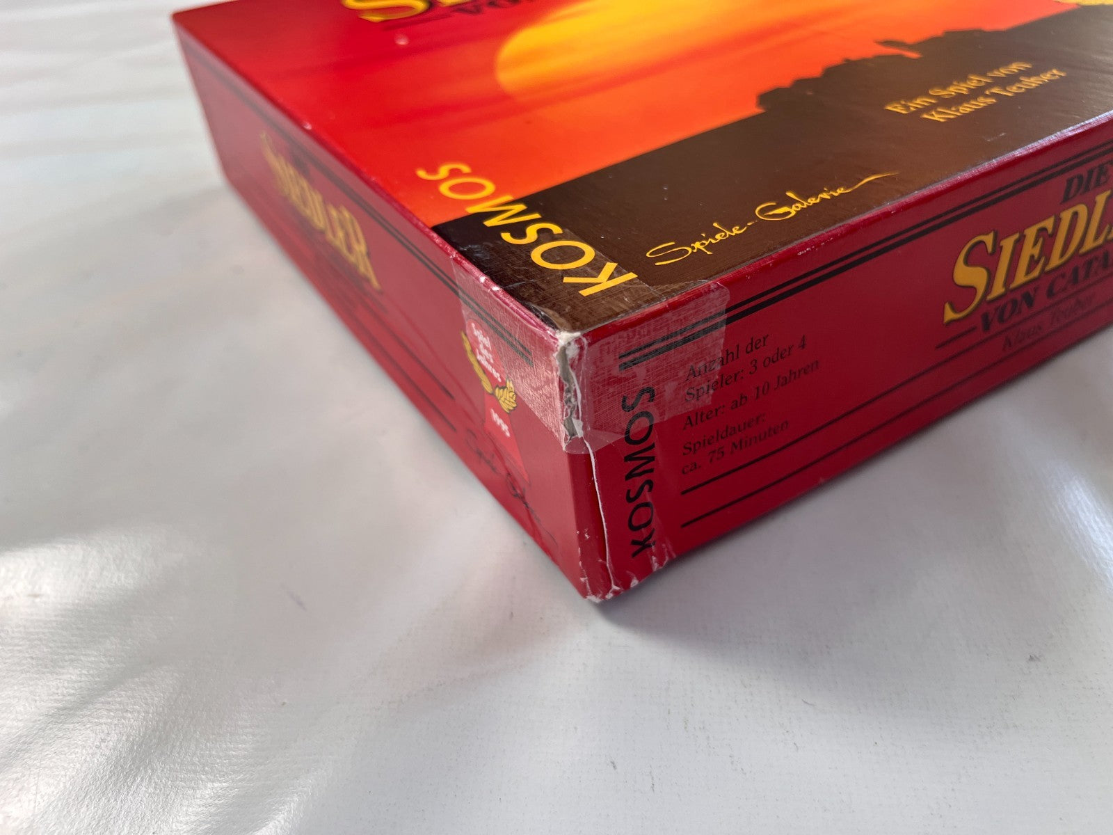 Brettspiel Die Siedler von Catan  Kosmos 1995  Holz  vollständig - Ansicht 10