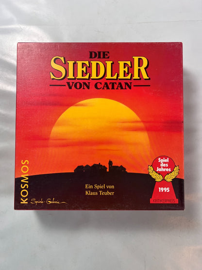 Brettspiel Die Siedler von Catan  Kosmos 1995  Holz  vollständig - Ansicht 4
