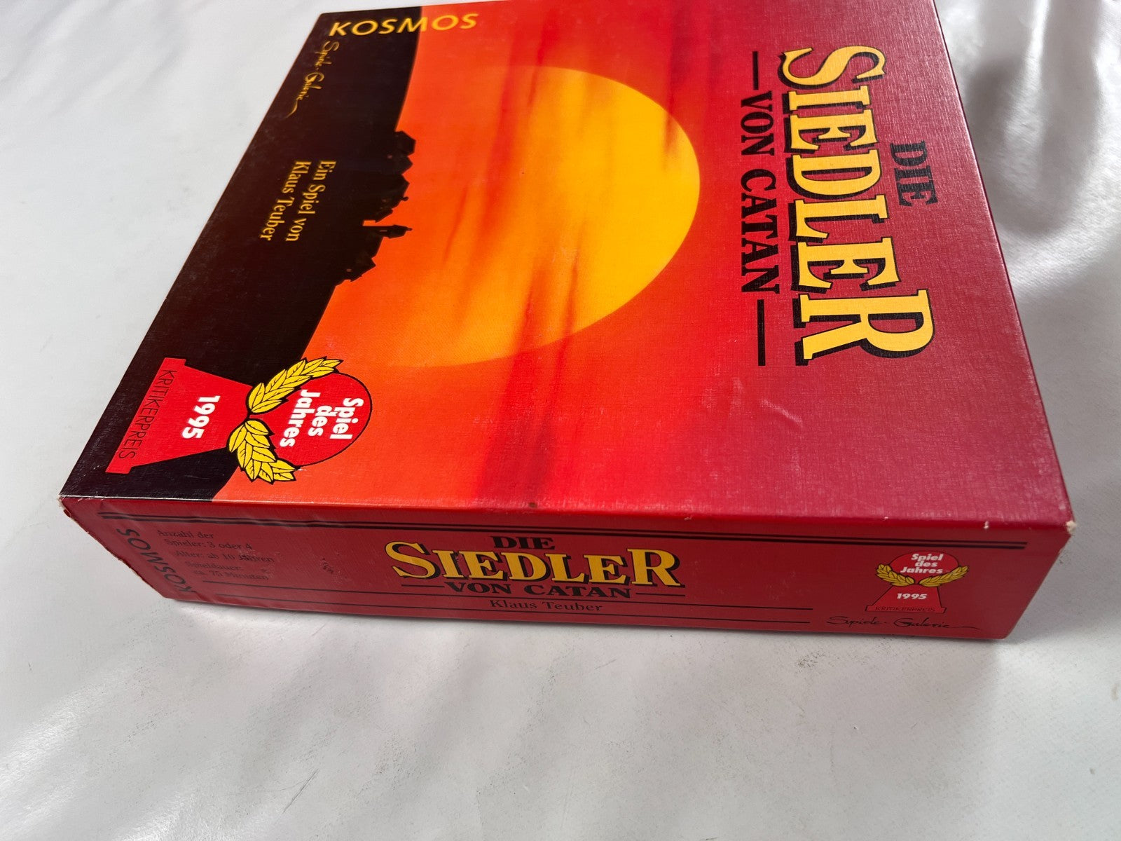 Brettspiel Die Siedler von Catan  Kosmos 1995  Holz  vollständig - Ansicht 7