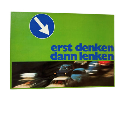 BrettSpiel erst denken dann lenken ADAC 1972 Nr. 80801 Unbespielt – SKU A6324 – Gesellschaftsspiel gebraucht kaufen bei Brettspielimperium