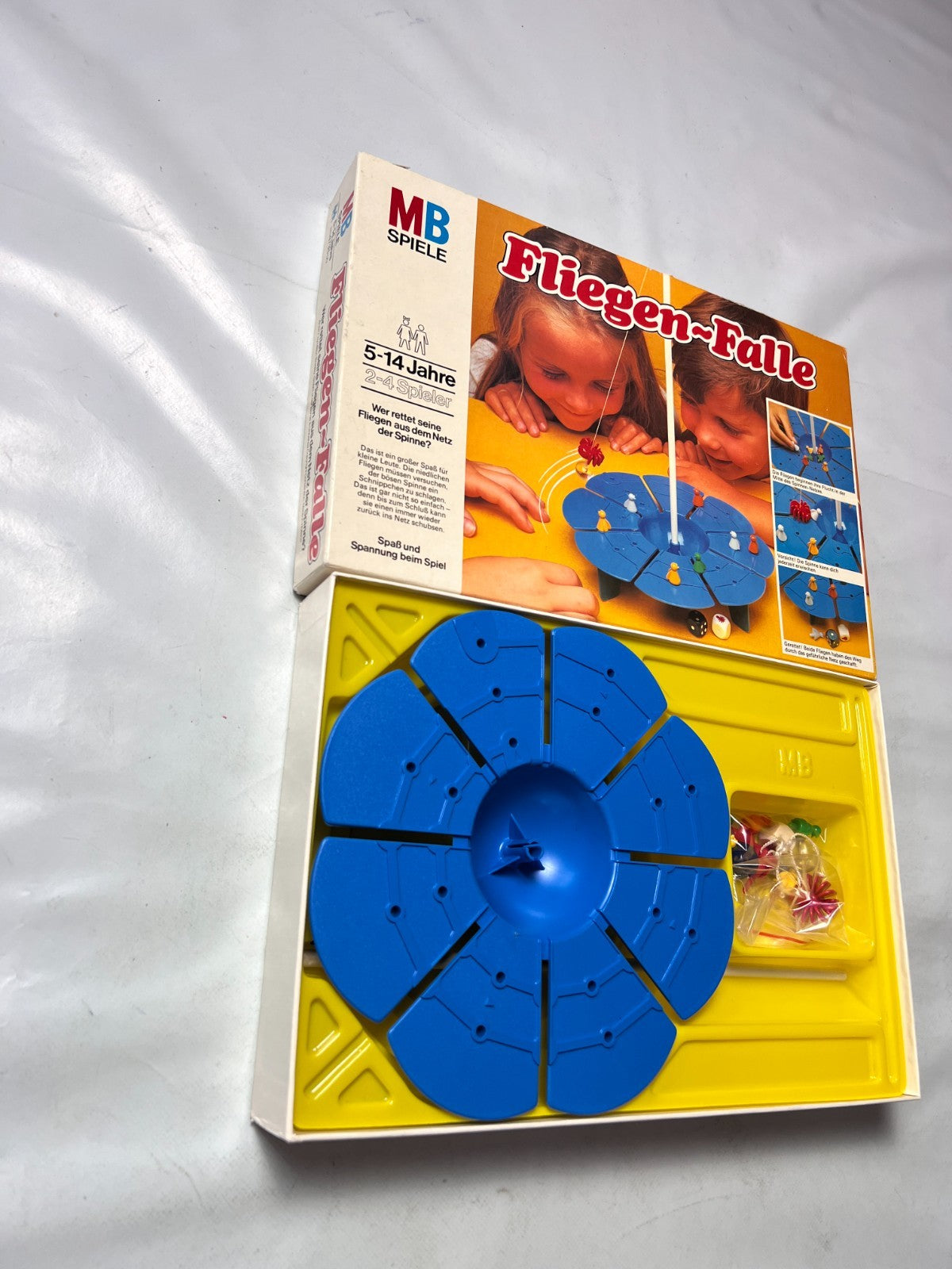 Brettspiel  FliegenFalle MB Spiele 1977  Vollständig - Ansicht 3