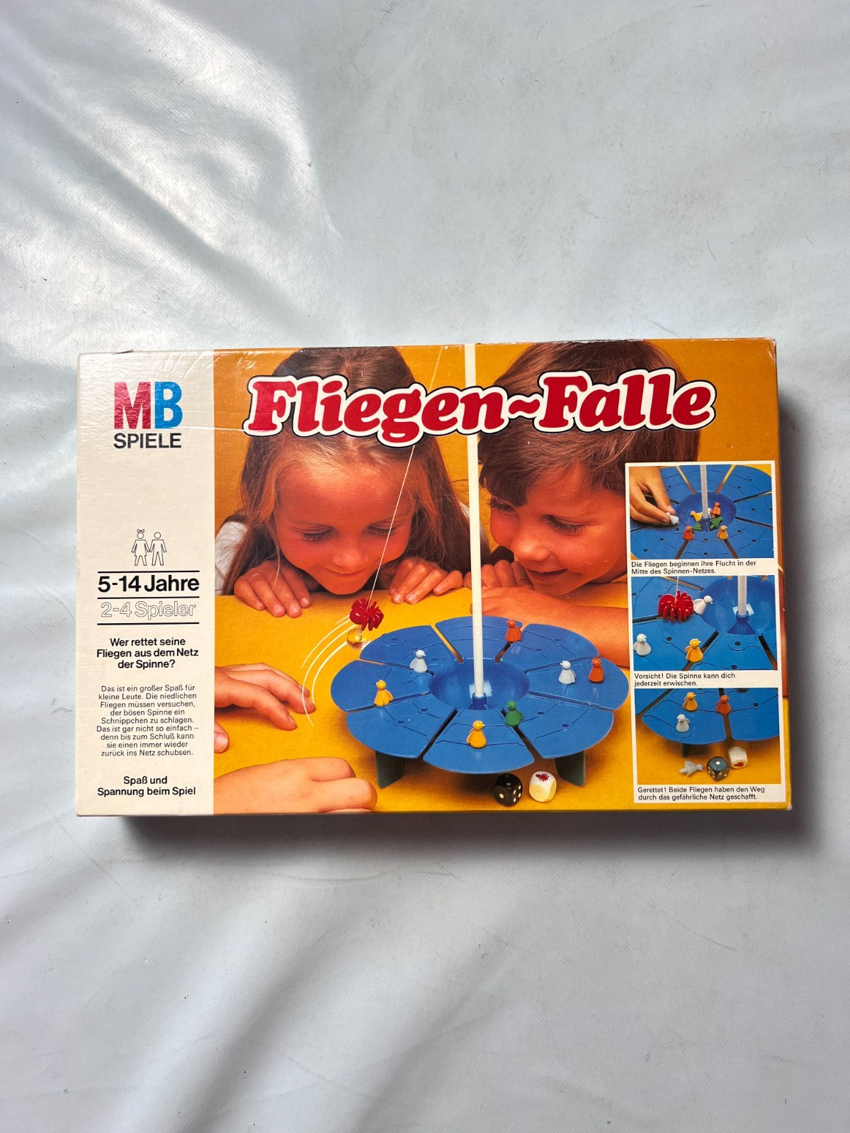 Brettspiel  FliegenFalle MB Spiele 1977  Vollständig - Ansicht 4