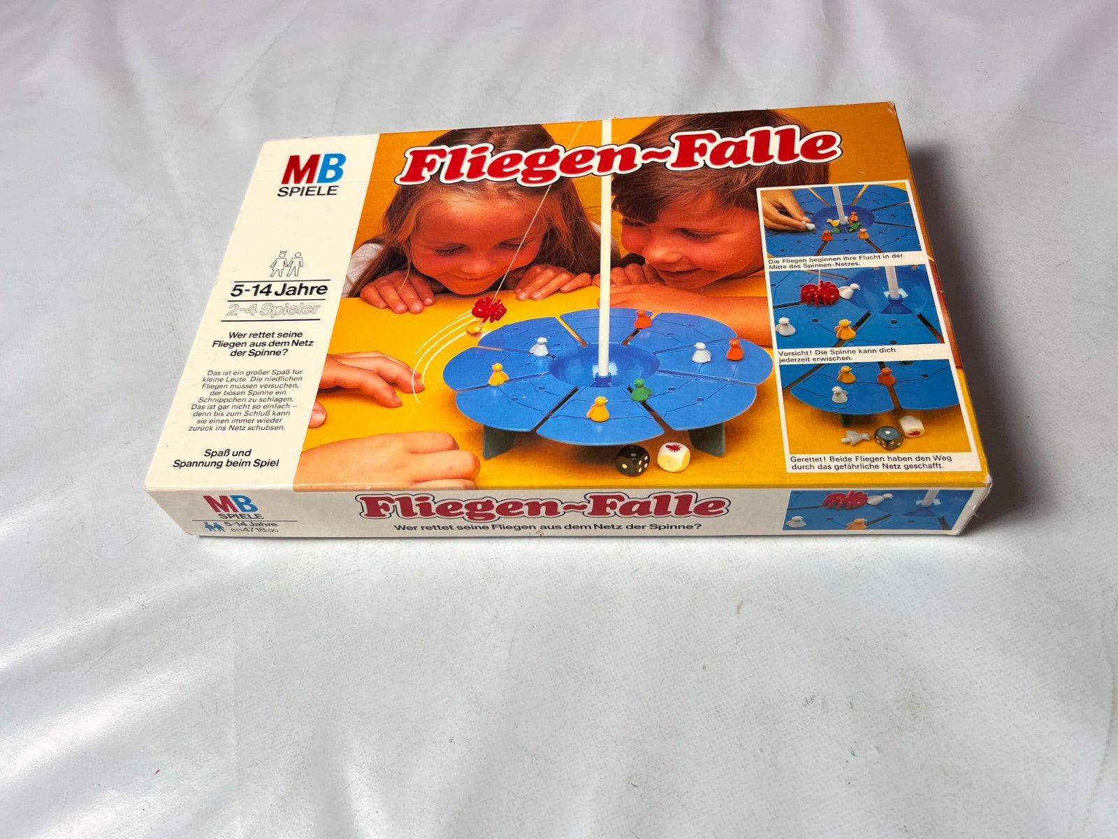 Brettspiel  FliegenFalle MB Spiele 1977  Vollständig - Ansicht 8