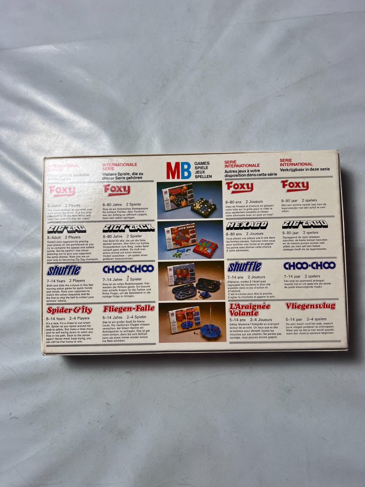 Brettspiel  FliegenFalle MB Spiele 1977  Vollständig - Ansicht 9