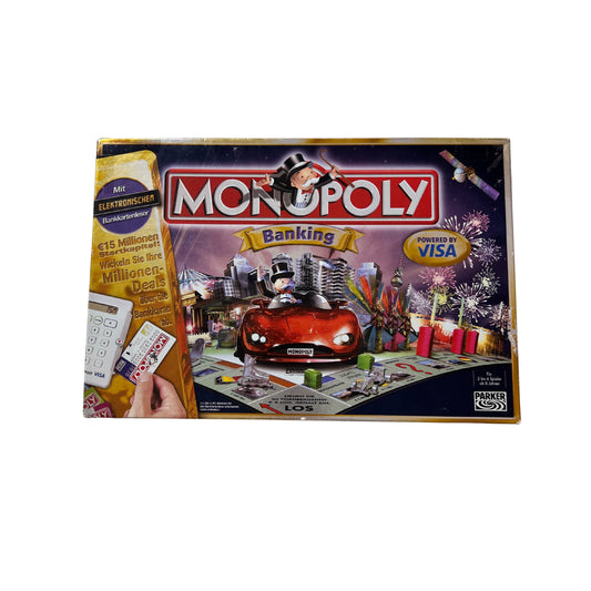 Brettspiel - Monopoly Banking - Parker 2005 – SKU A13144 – Gesellschaftsspiel gebraucht kaufen bei Brettspielimperium