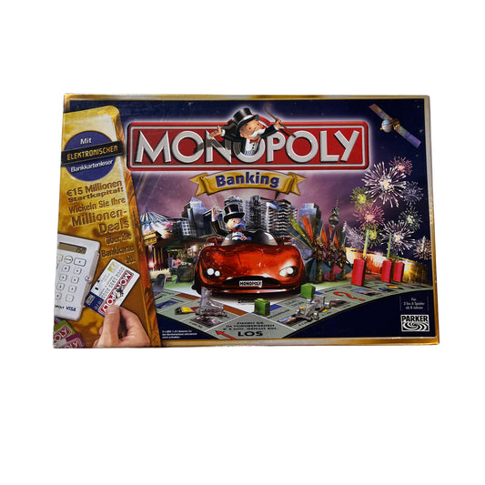 Brettspiel Monopoly Banking Parker 2005 – SKU A14448 – Gesellschaftsspiel gebraucht kaufen bei Brettspielimperium